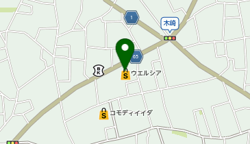 【予約制】Bounce ロッカー ウエルシア 浦和木崎店 お預かりスポットの地図画像