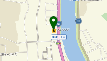 【予約制】Bounce ロッカー ウエルシア大津平津店 保管場所の地図画像