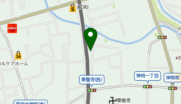 【予約制】Bounce ヤマト運輸創価中央センターロッカー保管場所の地図画像