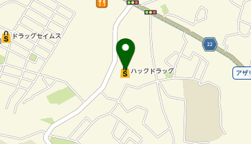 【予約制】Bounce ロッカーハックドラッグ戸塚汲沢店保管場所の地図画像