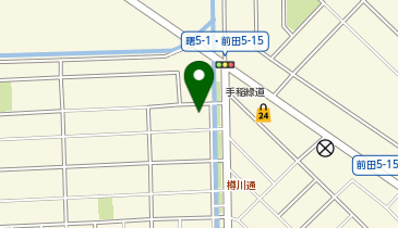 【予約制】Bounce ロッカー ヤマト運輸 札幌前田センター 保管場所の地図画像