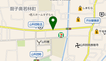 【予約制】Bounce ロッカー ヤマト運輸 京都御陵センター 保管場所の地図画像