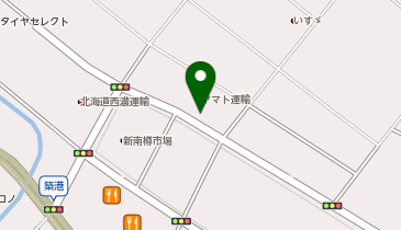 【予約制】Bounce ロッカー ヤマト運輸 小樽営業所 保管スポットの地図画像