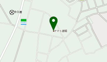 【予約制】Bounce ロッカー ヤマト運輸 牛久ひたち野センター 保管場所の地図画像