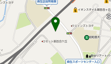 【予約制】Bounce ロッカー ヤオコー新百合ヶ丘店 収納スポットの地図画像