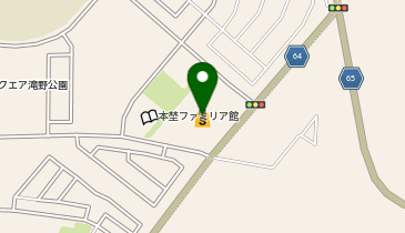 【予約制】Bounce ロッカー マルエツ フォレストモール印西牧の原店 収納場所の地図画像