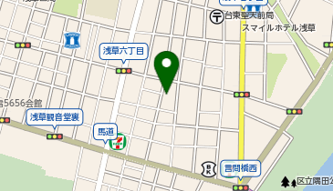 【予約制】Bounce Asakusa Area Storage Spotの地図画像