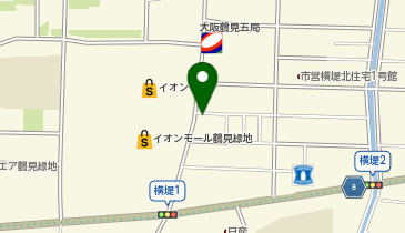 【予約制】Bounce ロッカー ヤマト運輸 鶴見横堤センター保管場所の地図画像