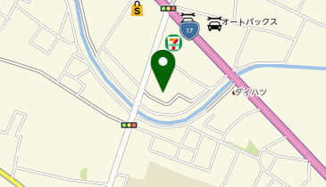 【予約制】Bounce ロッカー ウエルシア本庄日の出店保管場所の地図画像