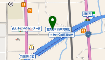 【予約制】Bounce ロッカー ヤマト運輸 西浦センター 保管場所の地図画像