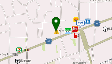 【予約制】Bounce Locker Welcia Takatsuki Kosobe store Storage Spotの地図画像