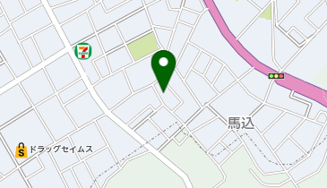 【予約制】Bounce セブンイレブン 蓮田馬込店 ロッカー 収納スポットの地図画像