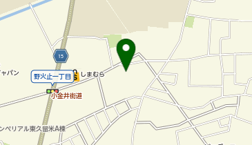 【予約制】Bounce ロッカー ヤマト運輸東倉目中央センター保管場所の地図画像