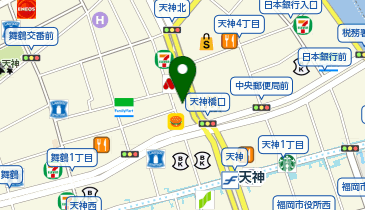 【予約制】Bounce 天神ストレージスポットの地図画像