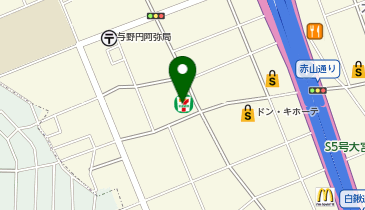 【予約制】Bounce セブンイレブン さいたま江南2丁目店 ロッカー 保管スポットの地図画像