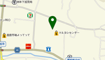 【予約制】Bounce ロッカー ウエルシア洲本下加茂店 お預かりスポットの地図画像