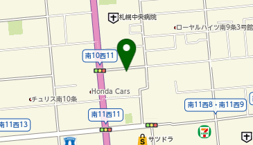 北海道エネルギー(株) 石山通りオートガススタンドの地図画像