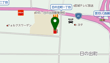 有光商事(株) 日の出町オートガススタンドの地図画像