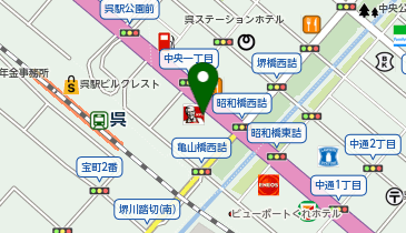 正和液化(株) 呉LPGスタンドの地図画像