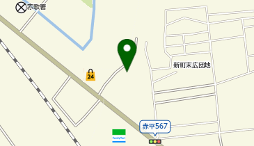 西出興業(株) オートガススタンドの地図画像