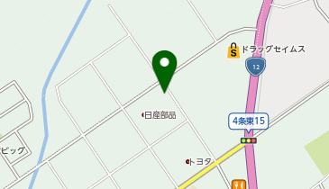 岩見沢液化ガス(株) 燃料センターの地図画像