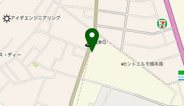 ミライフ(株) 相模原オフィスの地図画像