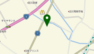 (株)アベキ 液化石油ガス古川事業所の地図画像