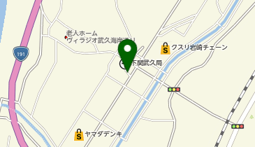 藤井物産(株) 下関オートガススタンドの地図画像