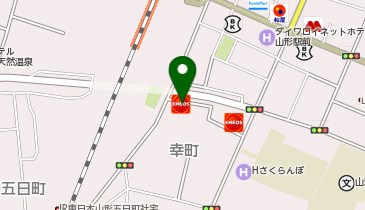 山形ガス(株) 駅前事業所の地図画像