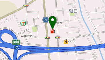 鈴与商事(株) 菊川オートガススタンドの地図画像