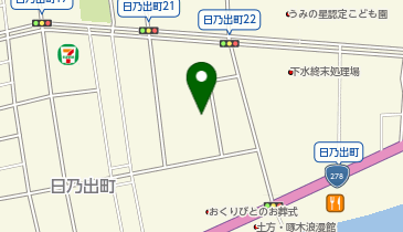 NX商事(株) 函館LPガス事業所LPガススタンドの地図画像