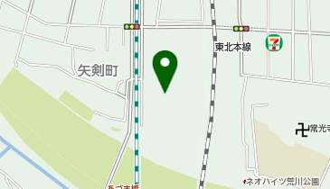 福島液化ガス工業(株) 矢剣オートガススタンドの地図画像