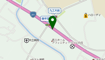 龍王ガス(株) オートガススタンドの地図画像