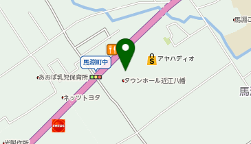 (株)東山 近江八幡事業所の地図画像