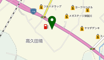 須賀川瓦斯(株) LPG供給センターの地図画像