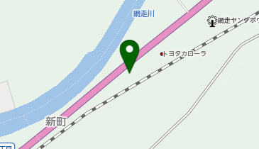 伊藤忠エネクスホームライフ(株) 網走オートガススタンドの地図画像