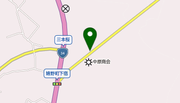 (有)中原商会の地図画像