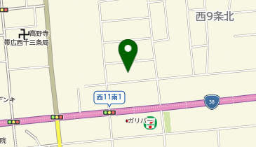 帯タク商事(有) 帯広オートガススタンドの地図画像