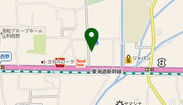 ヤサカ商事(株) 山科オートガススタンドの地図画像