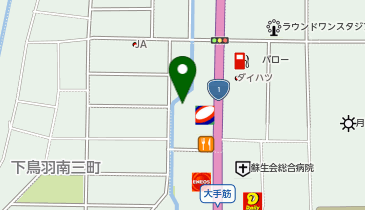 上原成商事(株) US国道伏見エコ・ステーションの地図画像