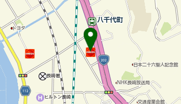 大長崎商事(株) 八千代町オートガススタンドの地図画像