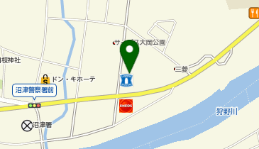 (株)フジヤガバナンス 沼津オートガススタンドの地図画像