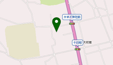 大町ガス(株)の地図画像