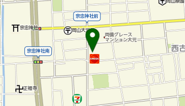 (株)両備エネシス大元LPガススタンドの地図画像