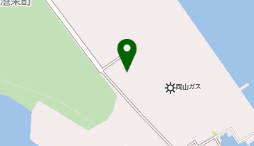 岡山ガスエネルギー(株) 築港エコ・ステーションの地図画像