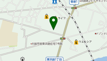 (株)国際興業大阪の地図画像