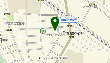 (株)シェル石油大阪発売所 都島オートガスステーションの地図画像