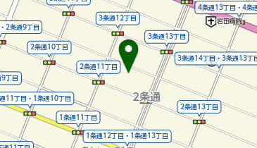 旭川富国(株) 2条通営業所の地図画像