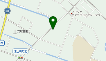 (株)メルクリウス 安城LPガスセンターの地図画像