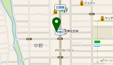 白鷺産業(株)の地図画像